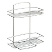 MENSOLA RETTANGOLARE BAGNO 2 PIANI ONDA PT