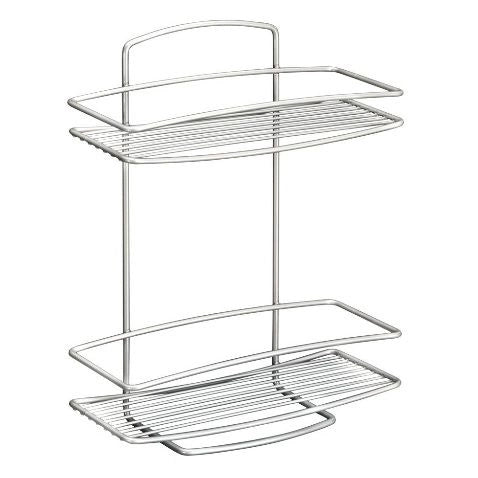 MENSOLA RETTANGOLARE BAGNO 2 PIANI ONDA PT