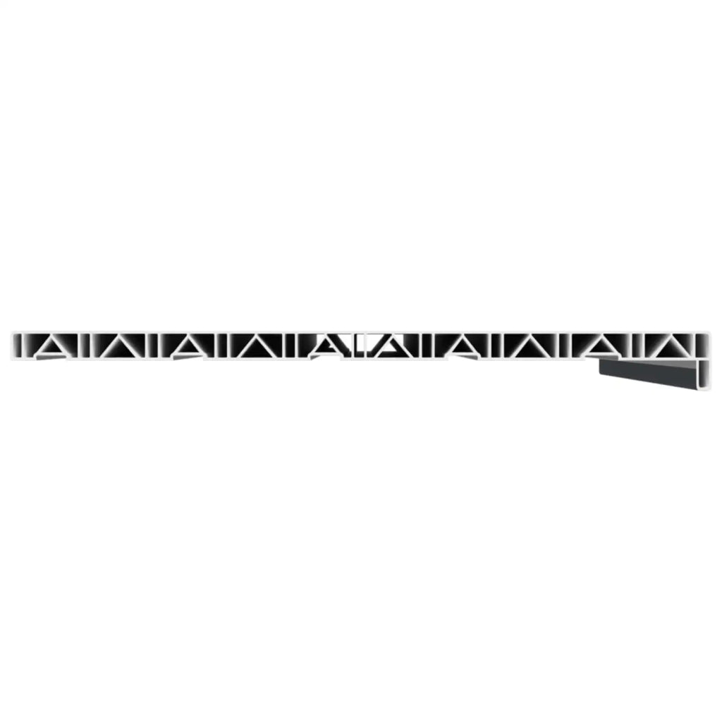 Soglia della Finestra Antracite con Venature del Legno PVC 42046987