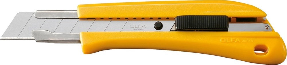 6pz olfa cutter 18 mm c/cursore art. bn-al cod:ferx.63995