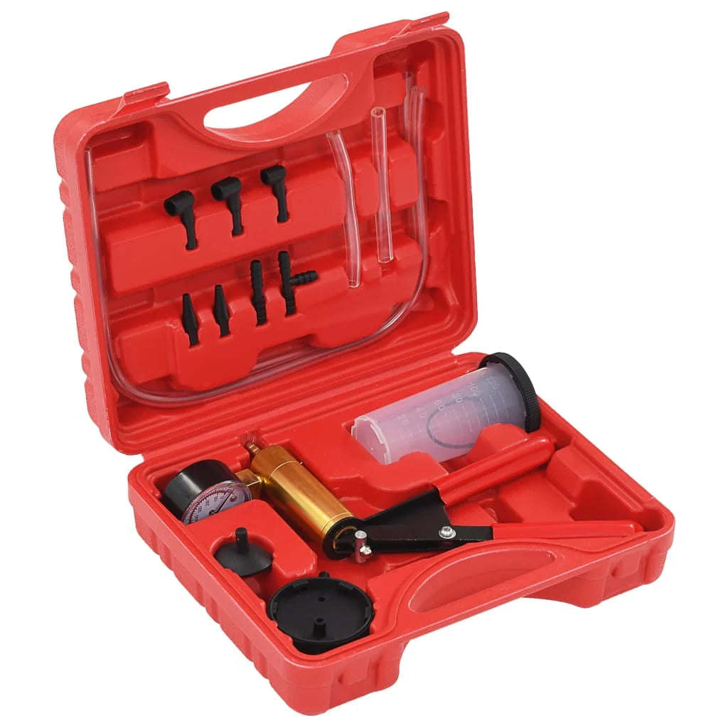 Kit spurgo freni e pompa per vuoto sigillatura tubi valvole di aspirazione auto veicolo manutenzione freni garage officina 02_0004248