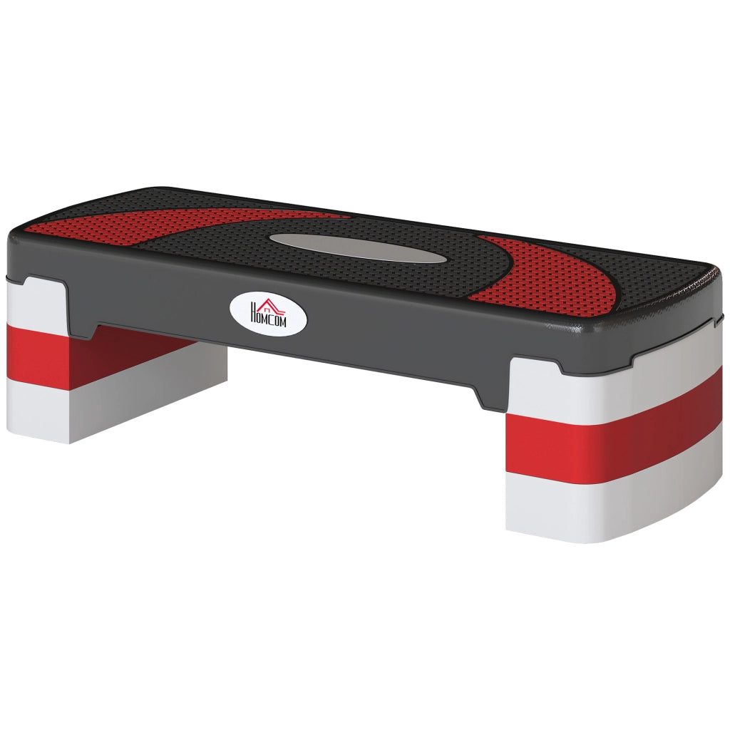 Stepper Fitness Aerobico ¨C zephmum ¨C 80x31x20 cm Nero Grigio Chiaro