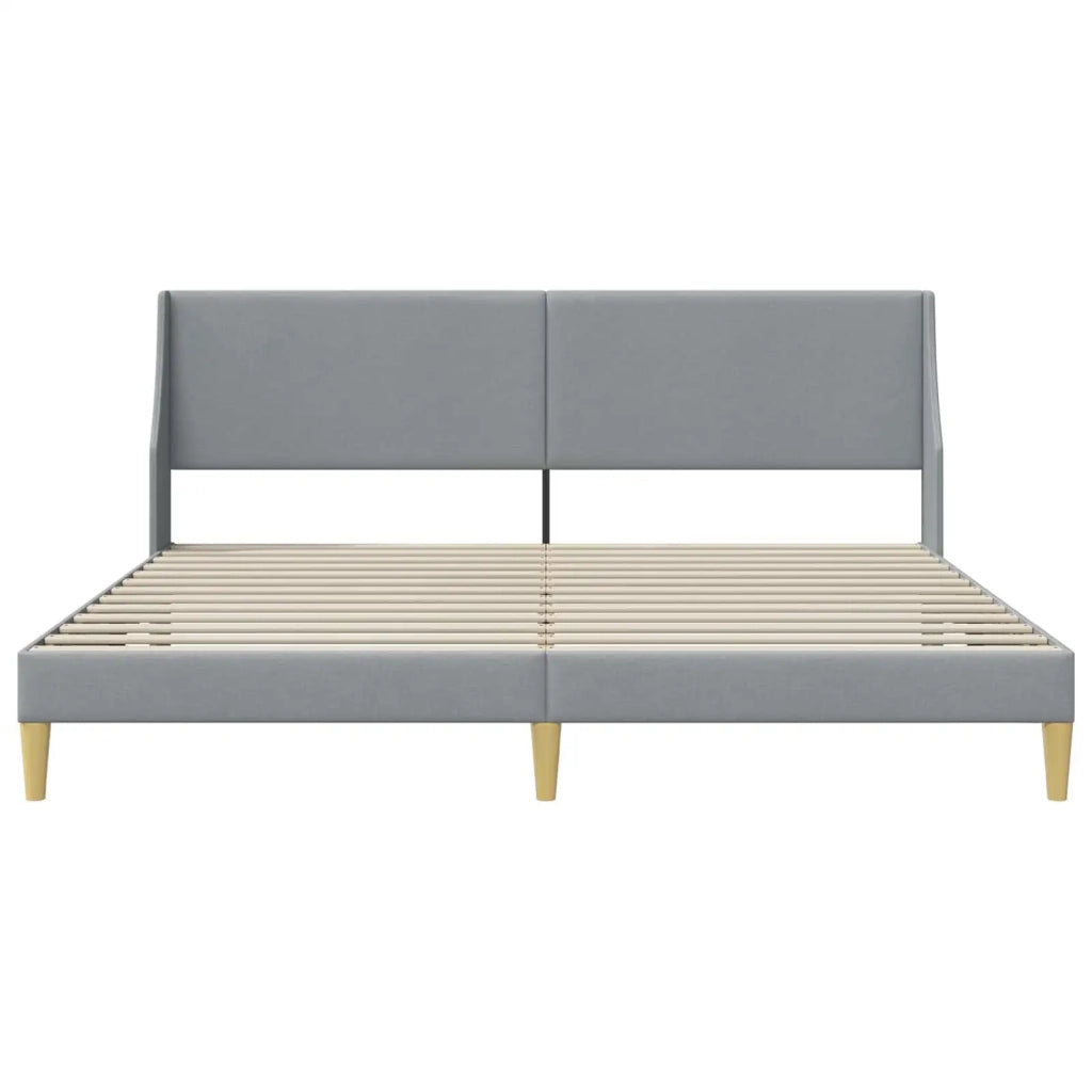 Struttura del letto con testiera piastre di collegamento