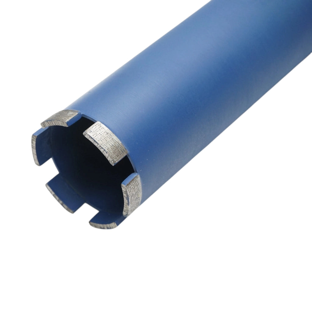 Corona diamantata 71x450mm con filettatura interna 1-1/4 UNC, foratura a umido per calcestruzzo, mattoni Breckner Germany