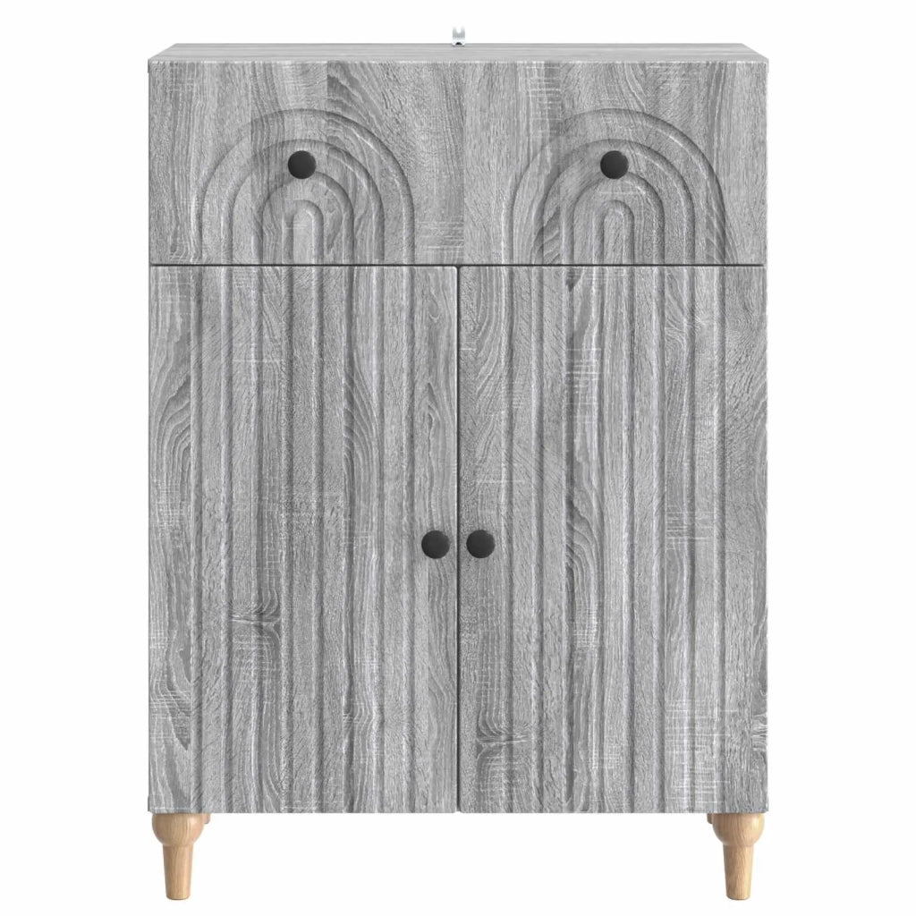 Credenza Grigio Sonoma 66 x 34,5 x 90 cm Legno ingegnerizzato