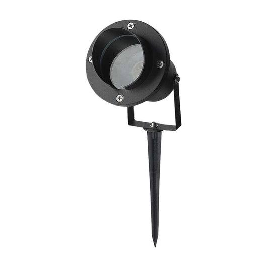 Garden Spike Alluminium GU10 adatto Black Body IP65