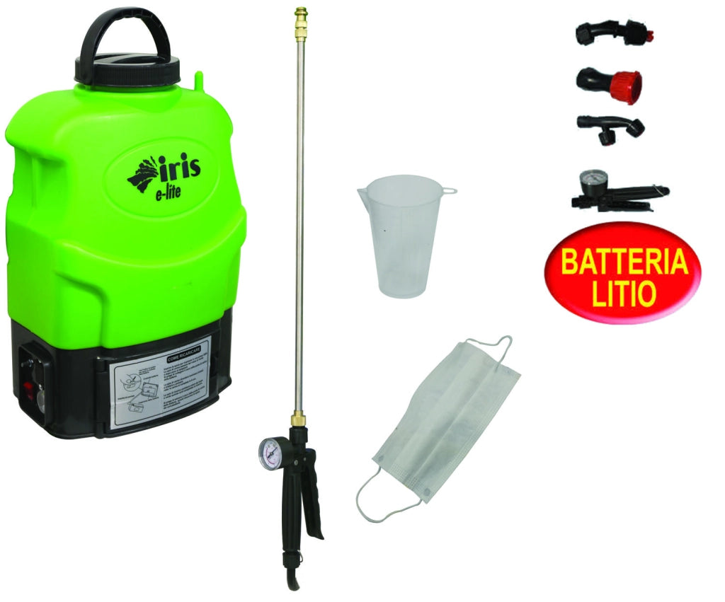 POMPA IRIS GARDEN LT.16 A BATTERIA E-LITE