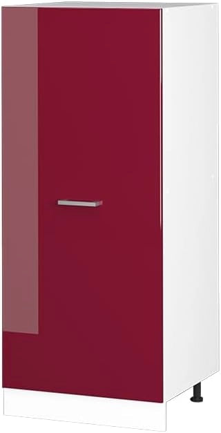 Frontale cucina R-Line, Rosso lucido, 59.6 x 132.7 cm frontale del mobile per dispensa