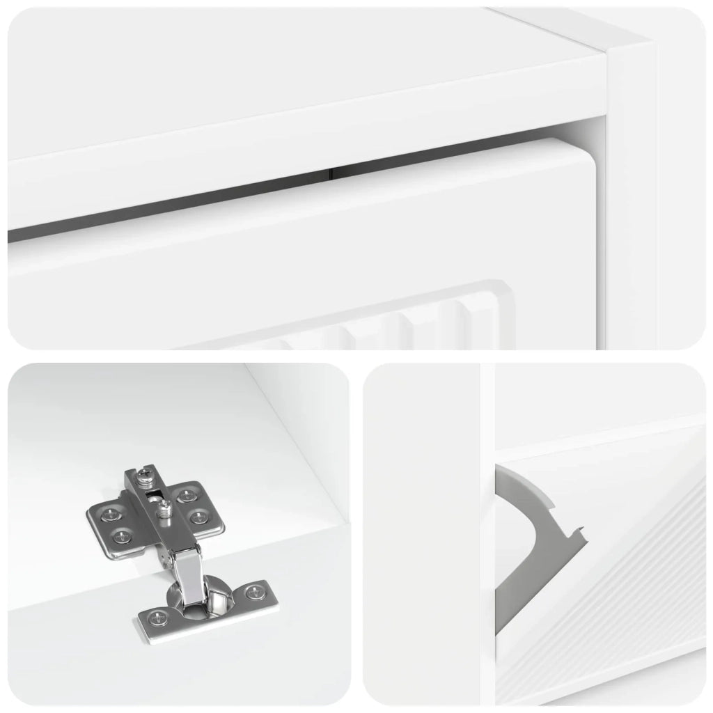 Mobile per scarpe EDE 78 x 24 x 103 cm Legno ingegnerizzato 895995