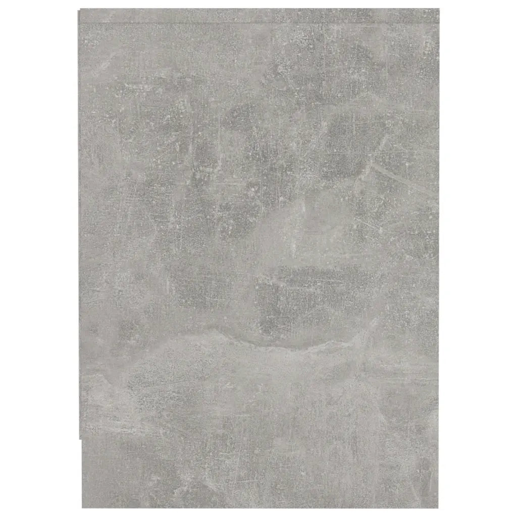 Mobile Porta TV Grigio Cemento 102x37,5x52,5 cm in Truciolato 809795