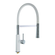 Miscelatore rubinetto lavello cucina con doccetta monocomando canna alta 59594