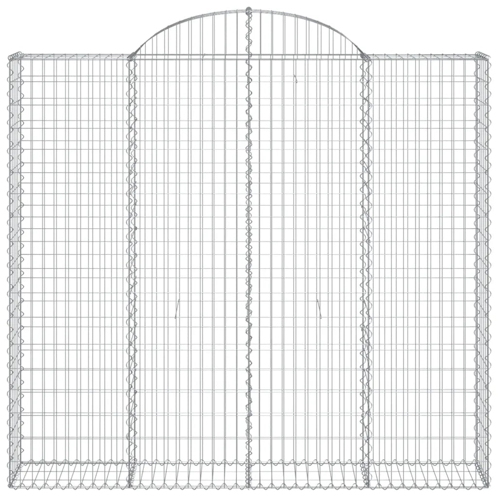Cesto Gabbione ad Arco 200x50x180/200 cm Ferro Zincatocod mxl 80133