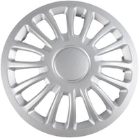 Set copricerchi auto grigi monza 13'' 4 pezzi in ABS