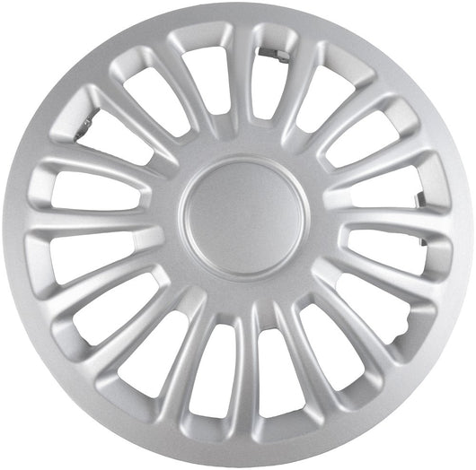 Set copricerchi auto grigi monza 13'' 4 pezzi in ABS