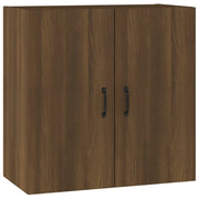 Armadietto a Muro | Mobile Pensile Rovere Marrone 60x31x60 cmi in Legno Multistrato