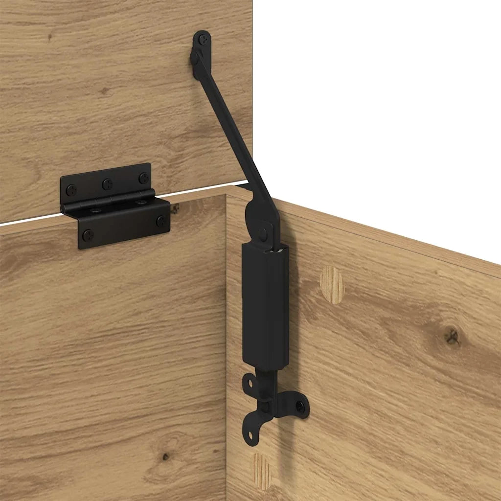 Tavolino da salotto Rovere artigianale 91 x 55 x 32 cm