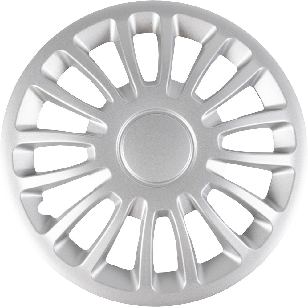 Set copricerchi auto grigi monza 14'' 4 pezzi in ABS