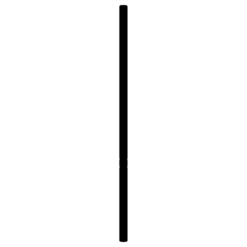 Testiera di Ricambio in Metallo Nero 193 cm 372216