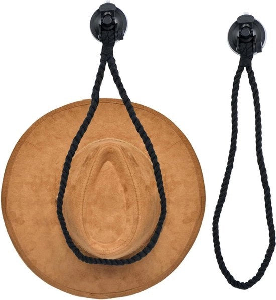 Supporto per Cappello alla Parete Standard per Cappelli Cappello da Cowboy - Attacco per Cappello Piastra di Supporto di Cappello Alloggiamento Fissaggio Prevenzione della Deformazione.