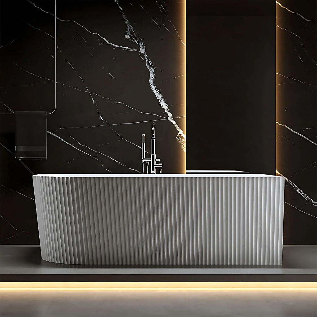 Vasca Bagno Wenus Right 170 Copritappo rame spazzolato
