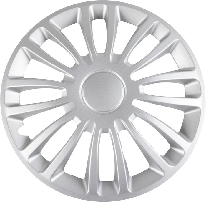 Set copricerchi auto grigi monza 16'' 4 pezzi in ABS