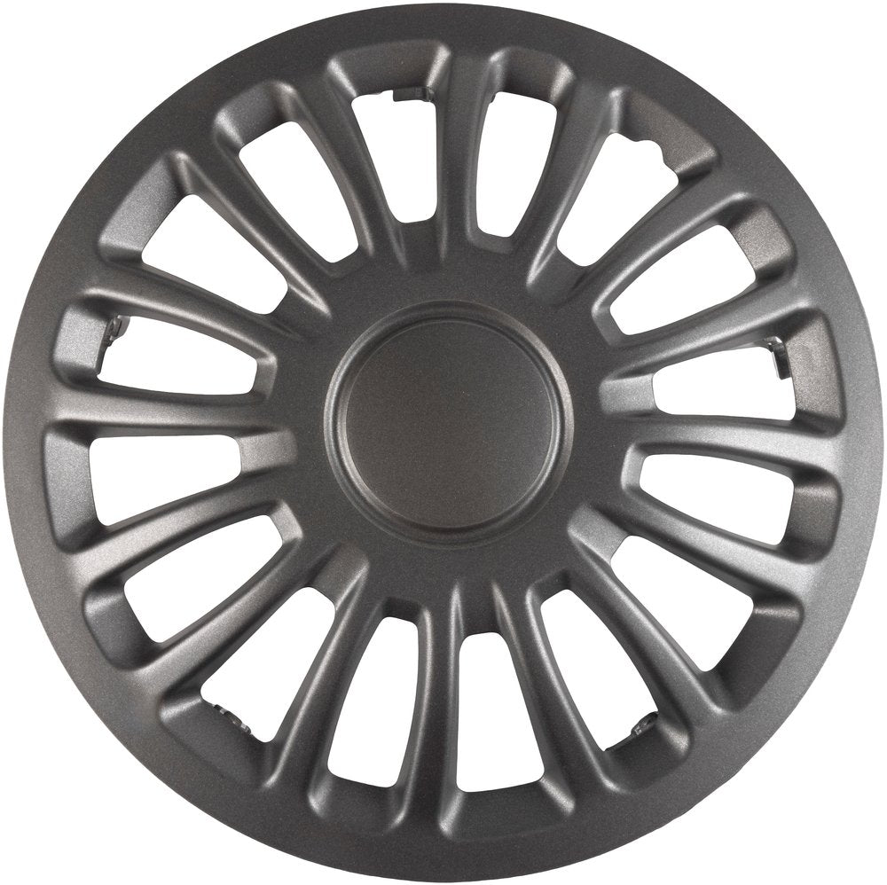 Set copricerchi auto antracite monza 13'' 4 pezzi in ABS