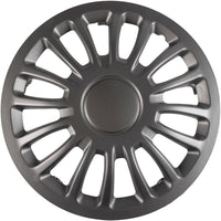 Set copricerchi auto antracite monza 13'' 4 pezzi in ABS