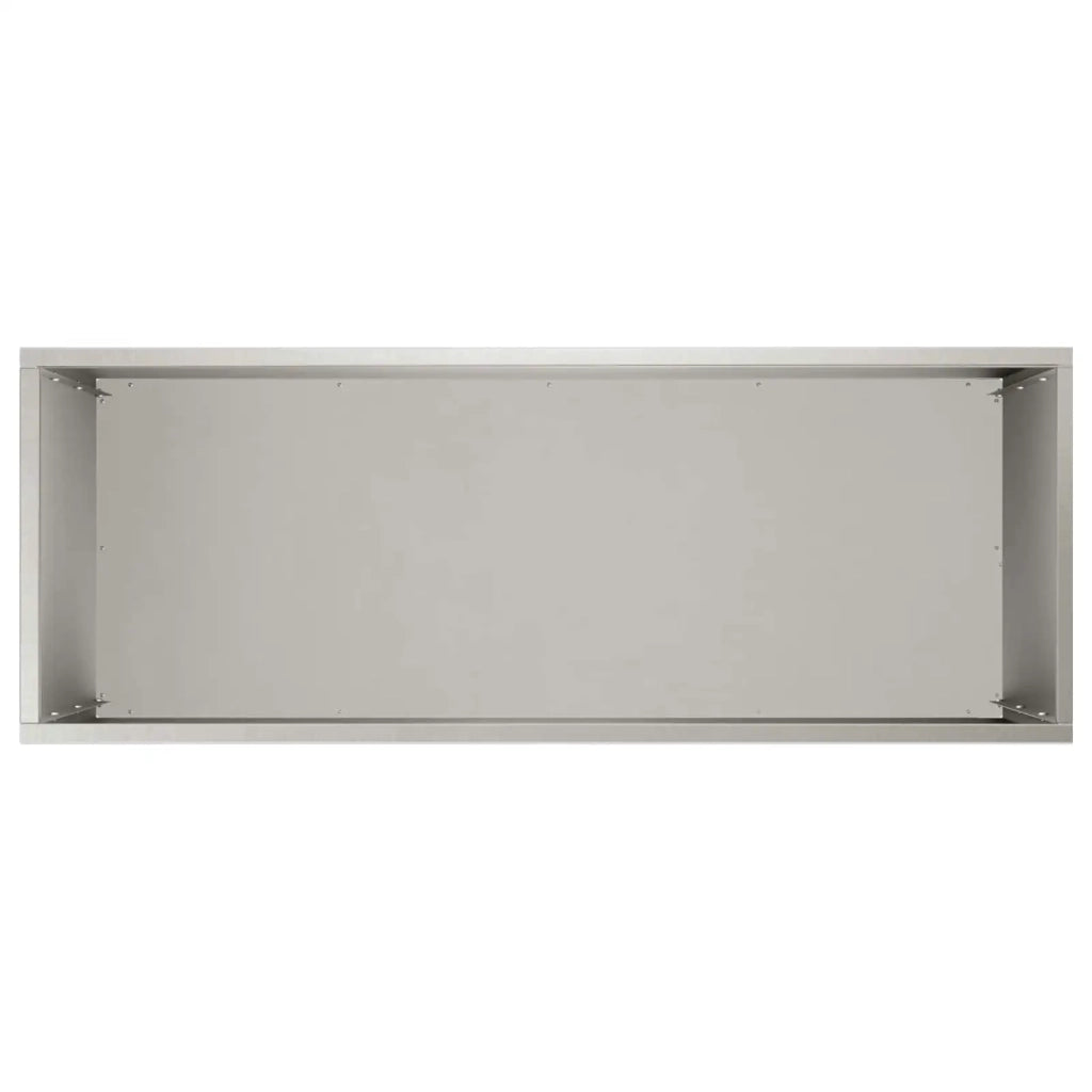 Vaso da giardino Argento 80 x 30 x 40 cm Acciaio Inox 8005590