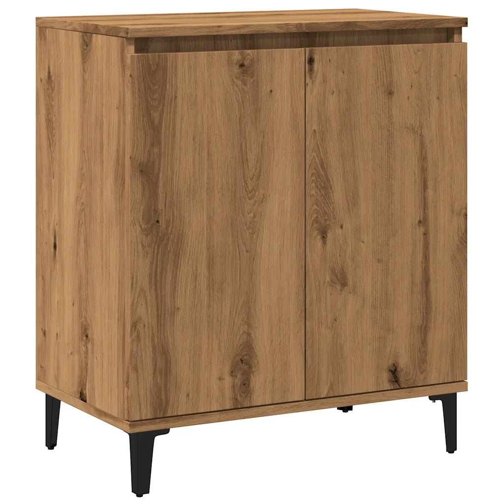 Credenza Rovere Artigianale 60x35x70 cm in Legno Multistrato