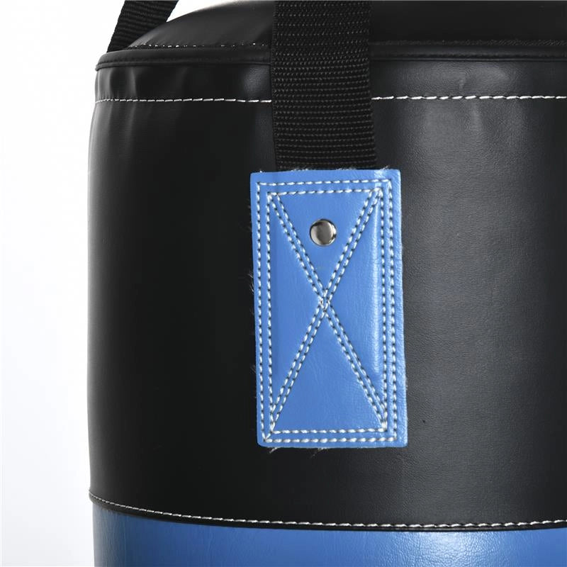 SET SACCO DA BOXE DA APPENDERE CON GUANTONI SACCO PER PUGILATO A 3 STRATI CON BORSA DI TRASPORTO BLU