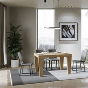 Tavolo allungabile 140/244x90 cm Spimbo colore quercia natura
