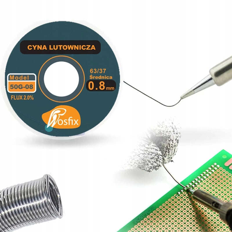 Set di Saldatura Rosfix ProFix 10 in 1 – Stazione Saldante 60W + Pistola Aria Calda 300W + Accessori