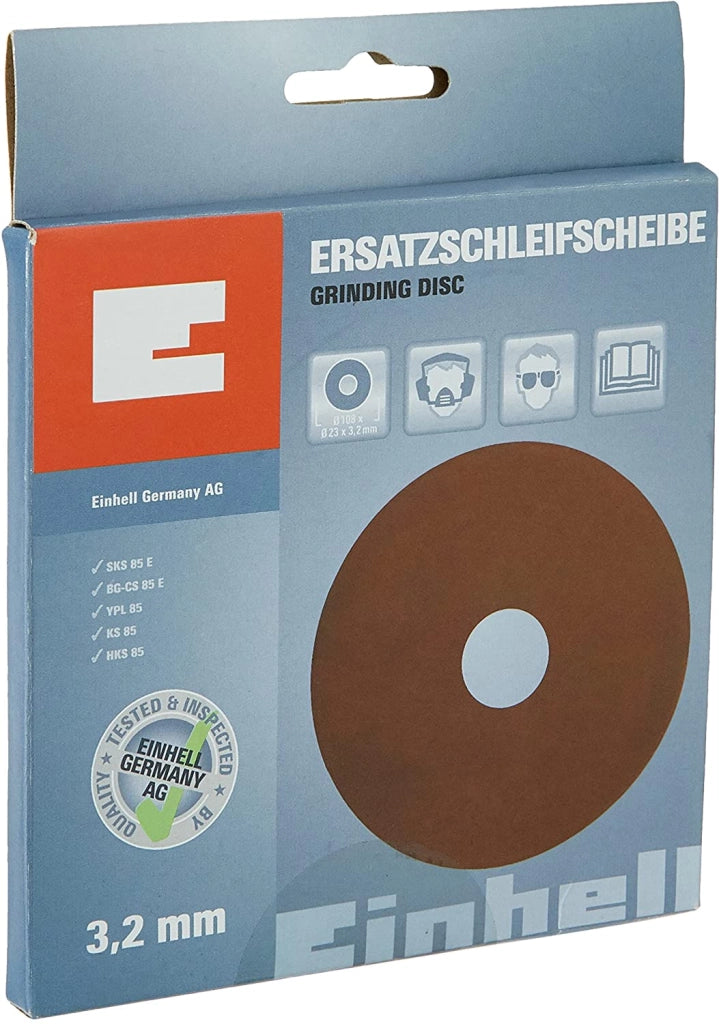 Disco Abrasivo Affilacatene di Motoseghe da 3.2 mm Ricambio Originale Einhell