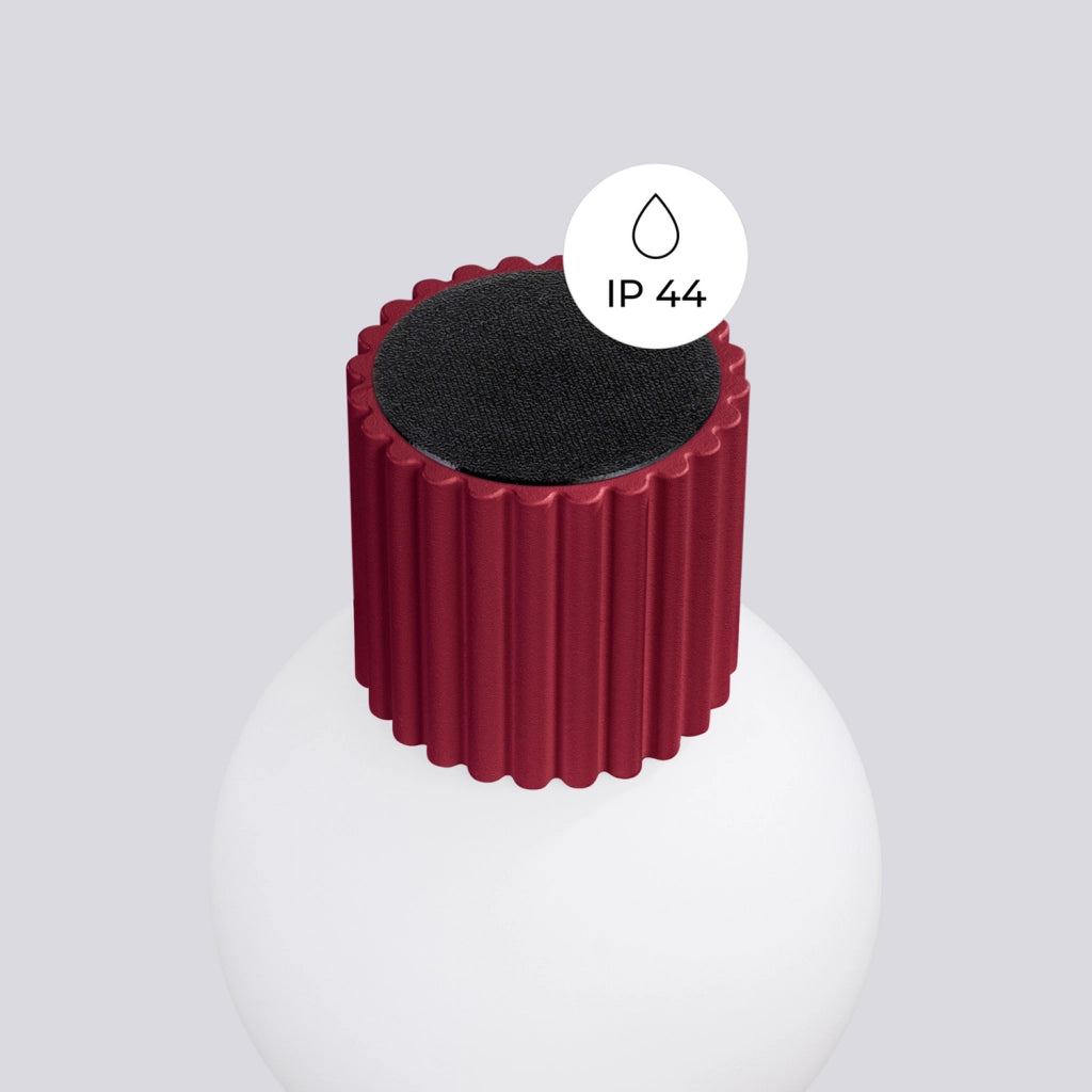 Applique moderna SFERA Pure Lume bordeaux globo IP44 G9