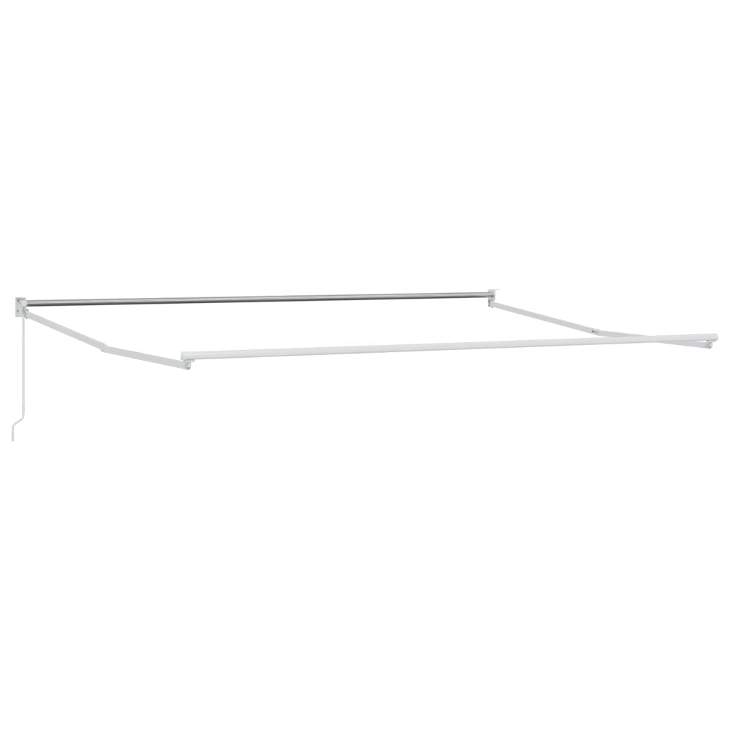 Tenda Manuale Retrattile Bianca 400x300 cm