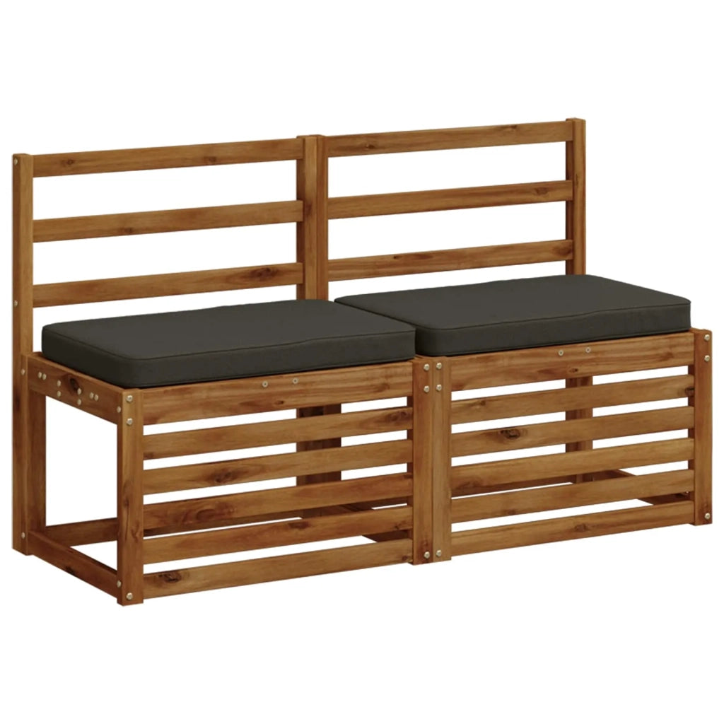 Cuscini per Panchina a 2 Pezzi VUGHT 2 pcs 100% Poliestere 951013