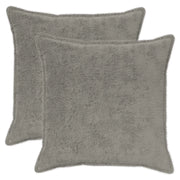 Federa 2 pcs HOUTEN Grigio Chiaro 80 x 80 cm 921839