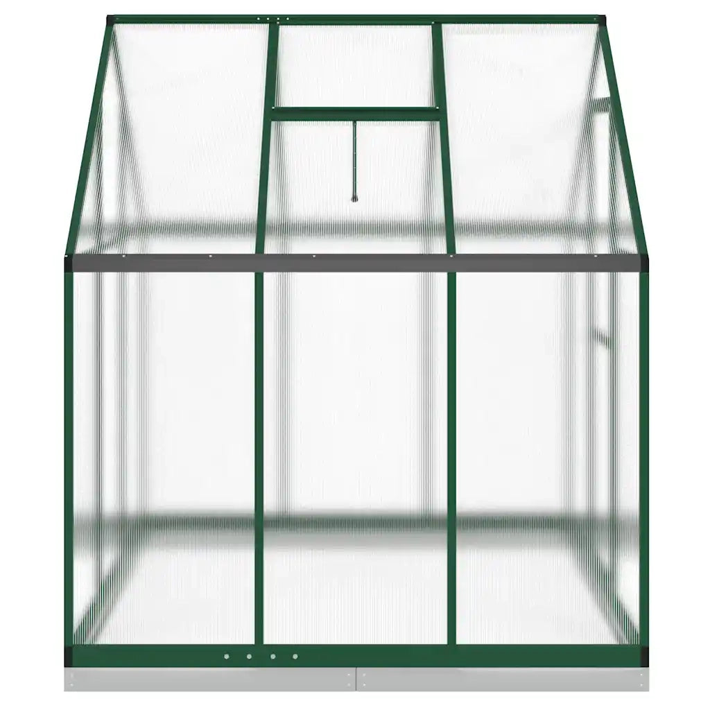 Telaio Serra con Base Verde 169x169x202 cm in Alluminio 4005832