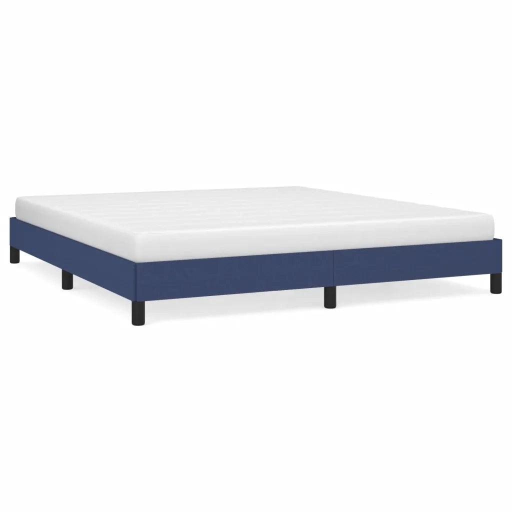 Giroletto senza Materasso Blu 160x200 cm in Tessuto 346734