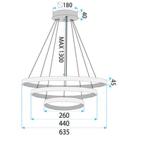 Lampada Led Lhj042-cp3 Gold
