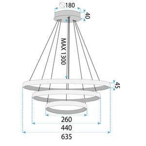 Lampada Led Lhj042-cp3 Gold