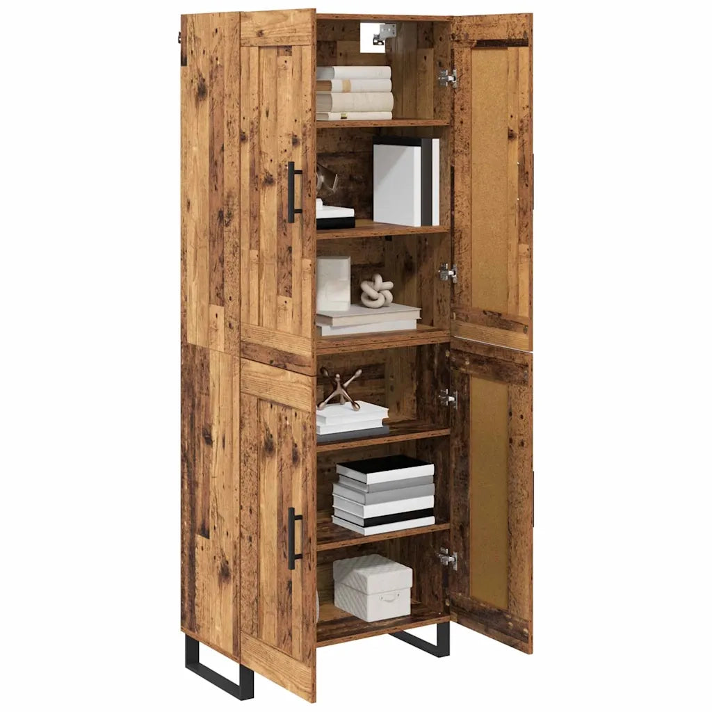 Credenza Legno vecchio 69,5 x 34 x 180 cm Legno multistrato
