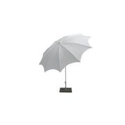 Ombrellone a palo centrale Bea Made in Italy ø cm 250 - Bianco
