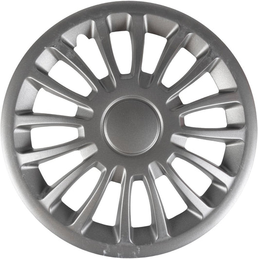 Set copricerchi auto antracite monza 15'' 4 pezzi in ABS