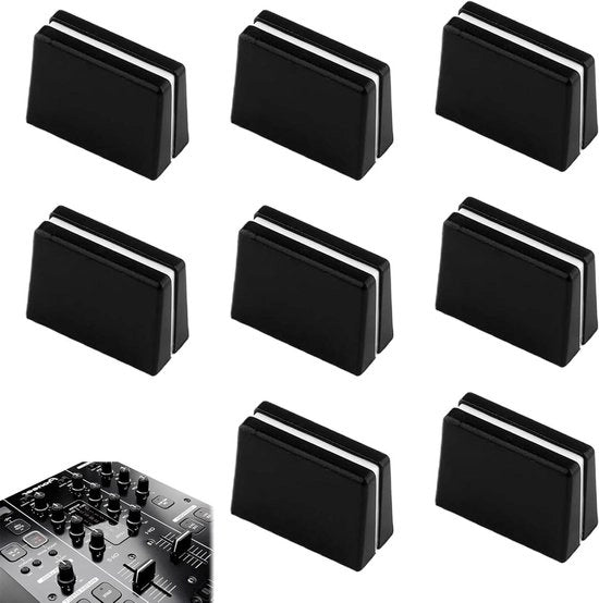 Componenti di riserva per mixer DJ, compresi fader capi, regolatori e pulsanti, 8 pezzi