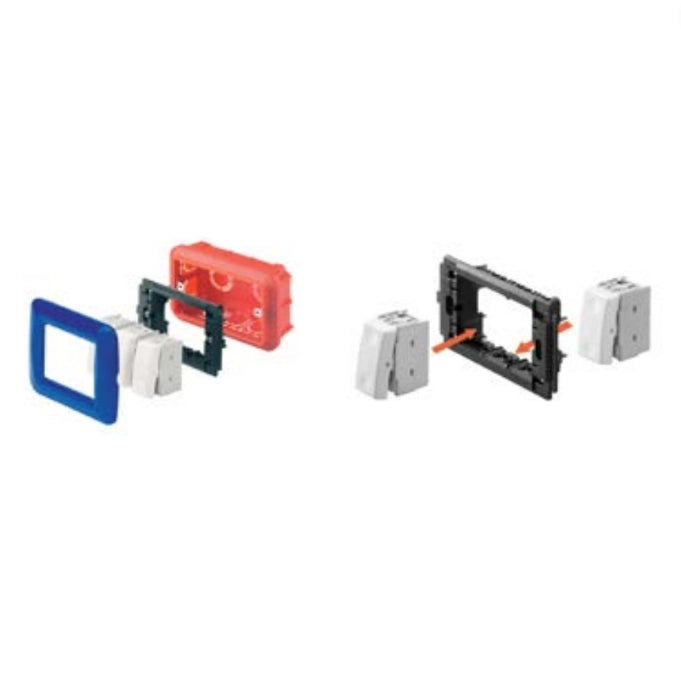 Presa telefonica connettore rj11 serie gewiss gw20251