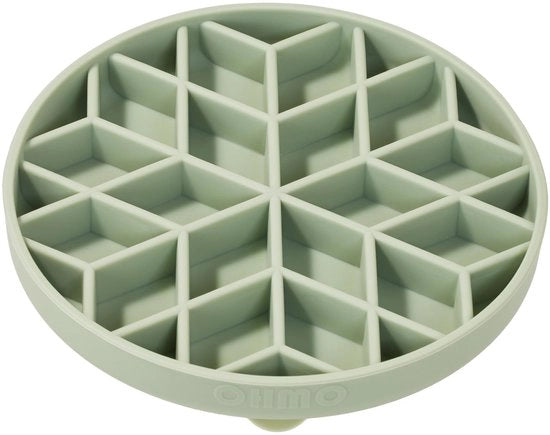 Anti-gulping per cani (piccolo, diamantato), anti-gulping per gatti e cuccioli, cibo per cani in silicone blocca la flatulenza, antiscivolo