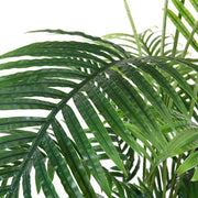 Palmiera Artificiale Areca 140 cm con 15 Stami Neppalm Decorazione Moderna per Interno e Esterno Pianta Faux Dypsis Lutescens in Vaso per Ambiente di Ufficio (1 Pezzo)