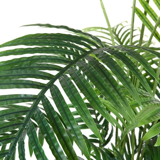 Palmiera Artificiale Areca 140 cm con 15 Stami Neppalm Decorazione Moderna per Interno e Esterno Pianta Faux Dypsis Lutescens in Vaso per Ambiente di Ufficio (1 Pezzo)