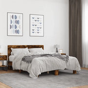 Giroletto Rovere Fumo 140x190 cm in Legno Multistrato Metallo 3280214